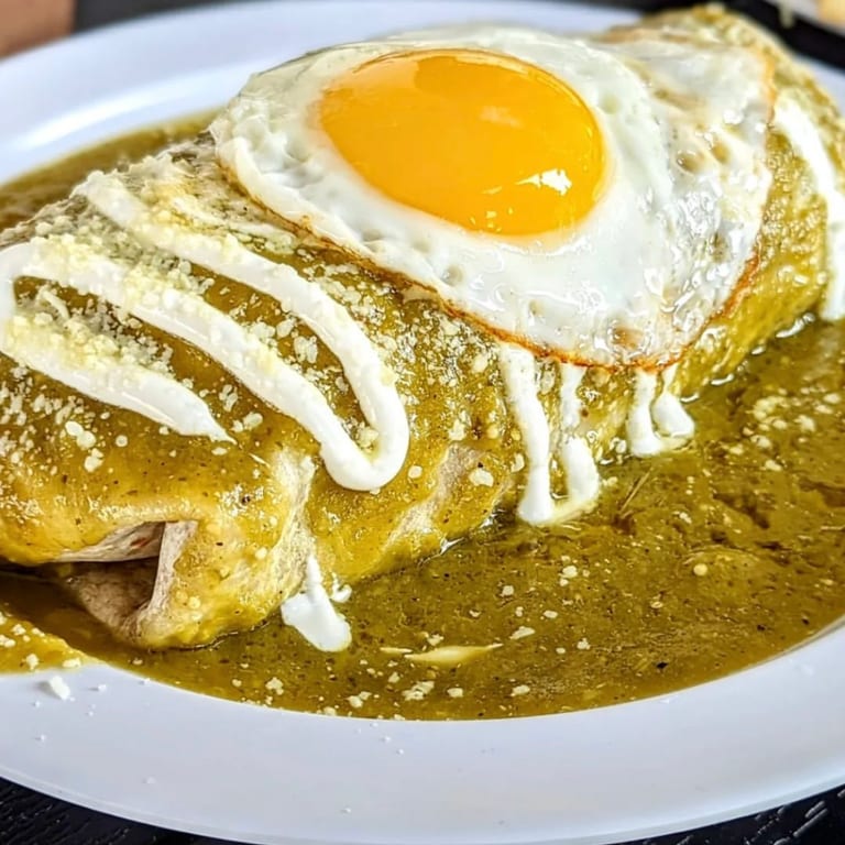 Delicious Breakfast Burrito
