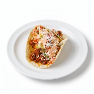 Shrimp and Chorizo Taco
