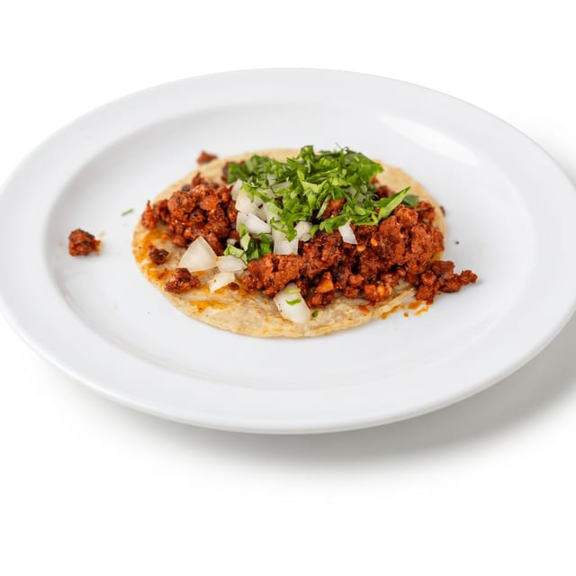 Chorizo Taco.