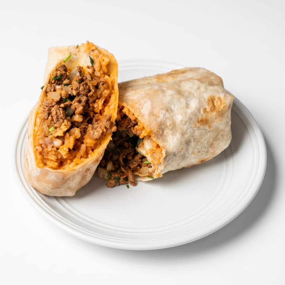 Delicious Carne Asada Burrito