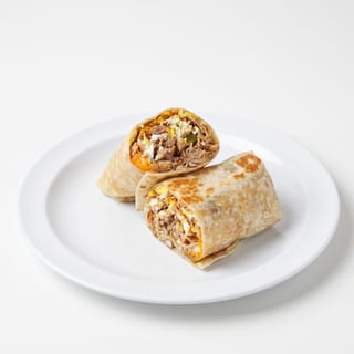 Carnitas and Egg Breakfast Burrito