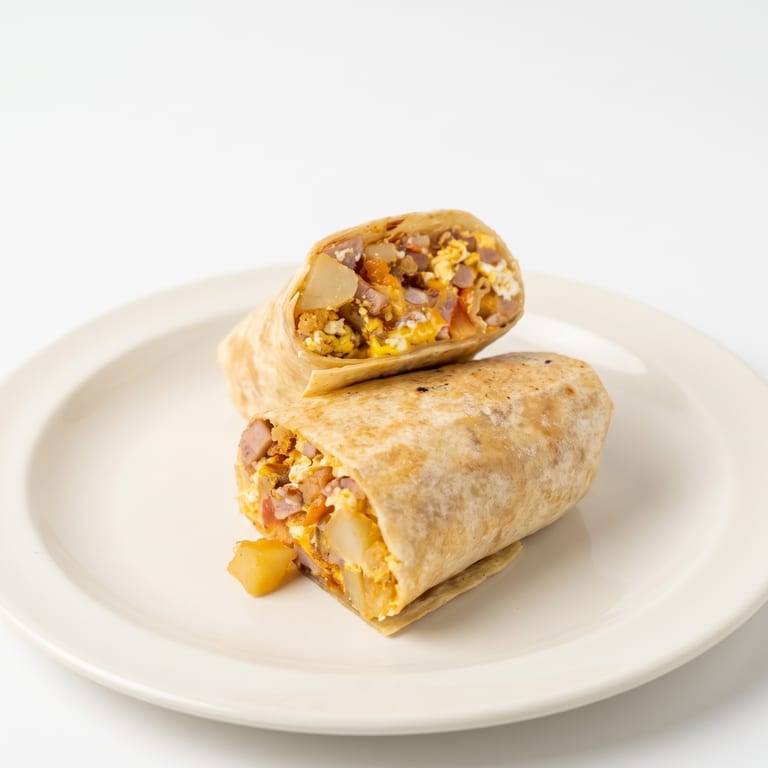 Delicious Breakfast Burrito Awaits